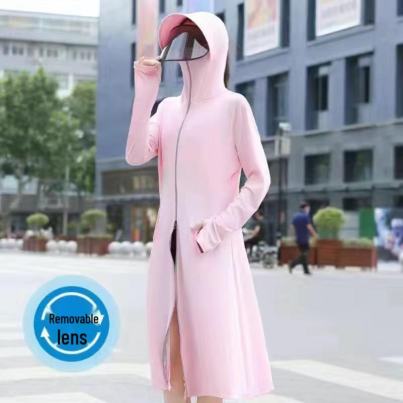 Women's 2025 Summer Cycling UV Protection Ice Silk Jacket