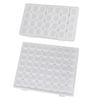 Plastic Jewelry Tray Earring Storage Case Easy To Carry Jewelry Organizers Storage Solution for Small Earrings and Rings