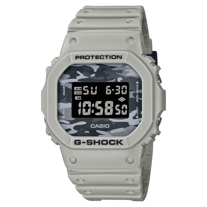 Casio G-Shock Dial Camo Utility Series Watch Men s Waterproof Camouflage Greige DW-5600CA-8