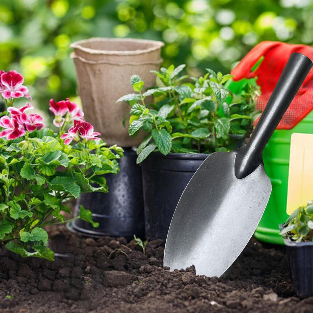 Łopata ogrodowa Antypoślizgowa Żelazna Wytrzymała Łopata Ogrodowa Narzędzie Ogrodowe Do Sadzenia Kopania Przesadzania Wygładzania Gleby Odchwaszczania