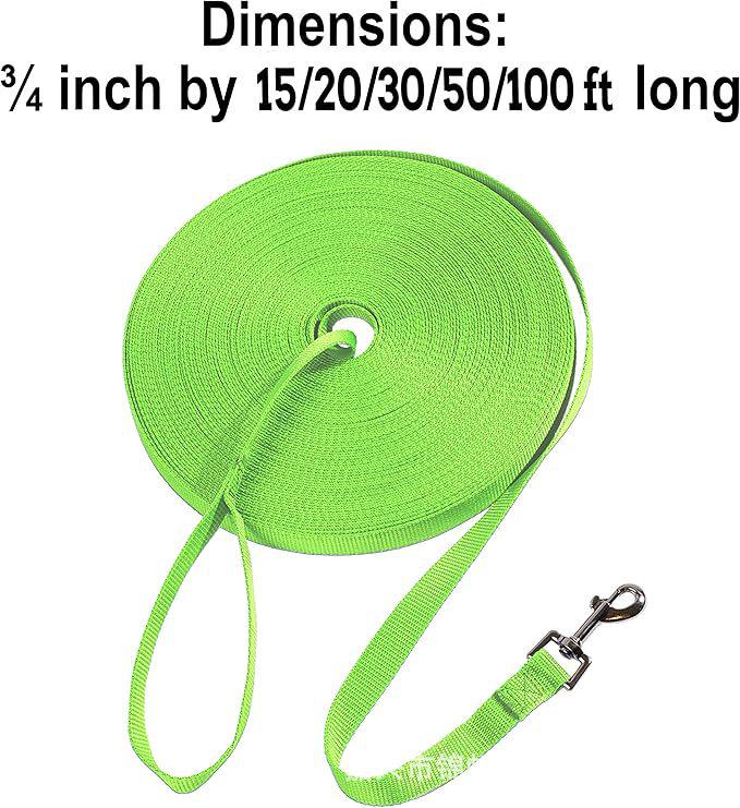 Extra Long Wide Pet Leash: Robust Training and Tracking Rope for Large Dogs