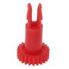 Ersatz-Seitenbürstenmotor Zahnrad Snap-Fit für Forecovacs T5 T8 T9 N5 N8 DX X1 Staubsaugerteile Rot-B61B