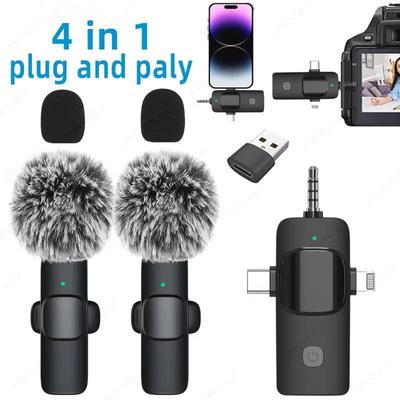 Bezdrátový obojek s mikrofonem K15 pro krátká videa