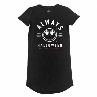 Womens/Ladies Always Halloween T-Shirt Dress
