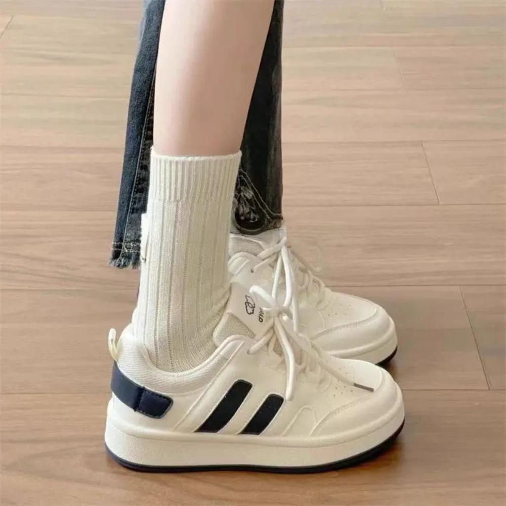 New Red Women Vulcanize Shoes Casual Platform Sneakers Vintage Sports Female Korean Designer Flats Harajuku School Tennis