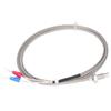 BERM K Type Thermocouple M6 Inch Screw Temperature Sensor Probes Wire 0‑400 celsius  1meter