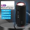 Tragbarer Bluetooth-Lautsprecher Kabelloser Bass-Subwoofer Wasserdichte Outdoor-Säule Boombox Stereo-Lautsprecher Musikzentrum FM TF