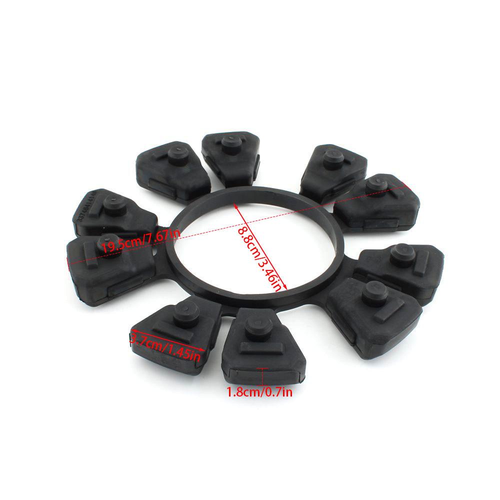 Rubber Rear Wheel Damper Set 33748414148 For BMW R18/ R18 Classic/R18B 2020-2025