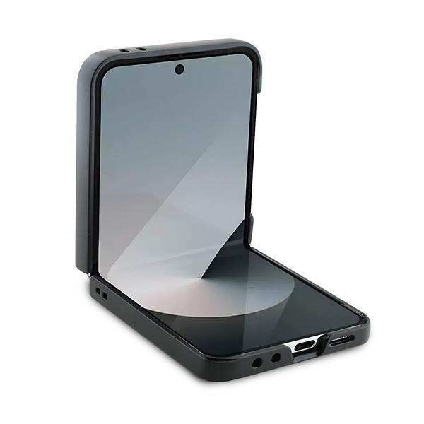 Guess Guhczf64Gmgbr Z Flip6 F741Brown/Brown Leather 4G Metal Logo