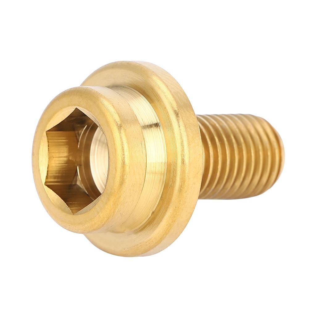

1pc M8*15mm Mountain Road Bike Crank Bolt Bottom Bracket BB Axle Screws (Gold)