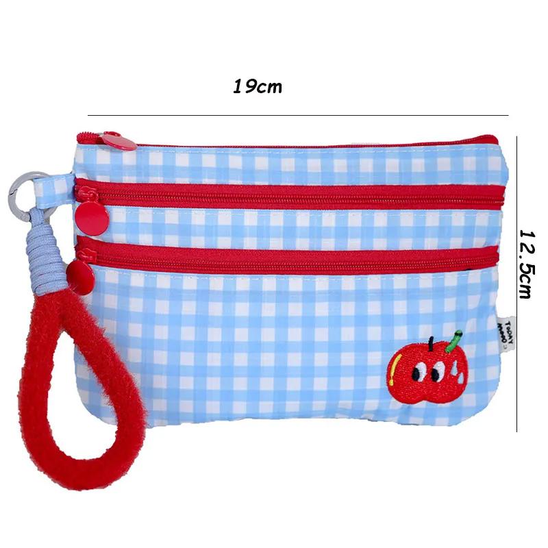 

1pc Portable Passport and Document Storage Bag, Change Storage Bag, Makeup Bag Storage Bag, Travel Packaging Small Bag