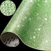 12x20/24x20cm Self-adhesive Rhinestone Crystal Glitter Stickers Sheet DIY Diamond Decoration Sticker Phone Car Trim Decor Decal