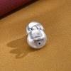 Sterling Silver Elephant Charm Pendant for DIY Jewelry and Braided Bracelets