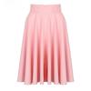 2018 Summer Bohemian High Waist Midi Skirt Retro Casual Skater Dress