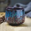 120ml Horký prodej High-end Speciální Unikátní La Hua Keramický Kávový Šálek Vintage Porcelán Glazovaný Kung Fu Hrnky Pro Domov a Kancelář