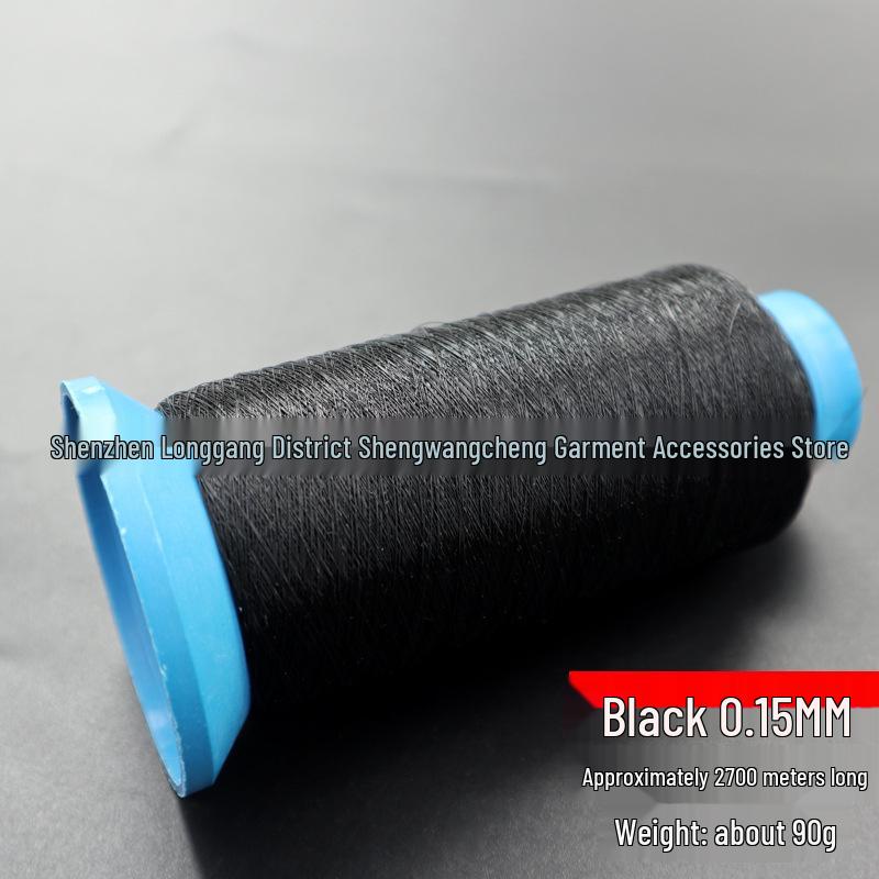 

Nylon Overlock & Embroidery Thread: Transparent, Invisible, Fishing Line, Edge Lifting - Versatile Sewing Solution