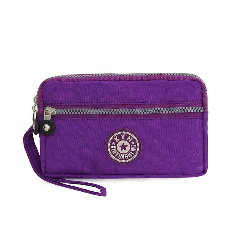 

Женский клатч с несколькими молниями 2022 года: Модный и функциональный кошелек для монет для женщин среднего возраста розы красного