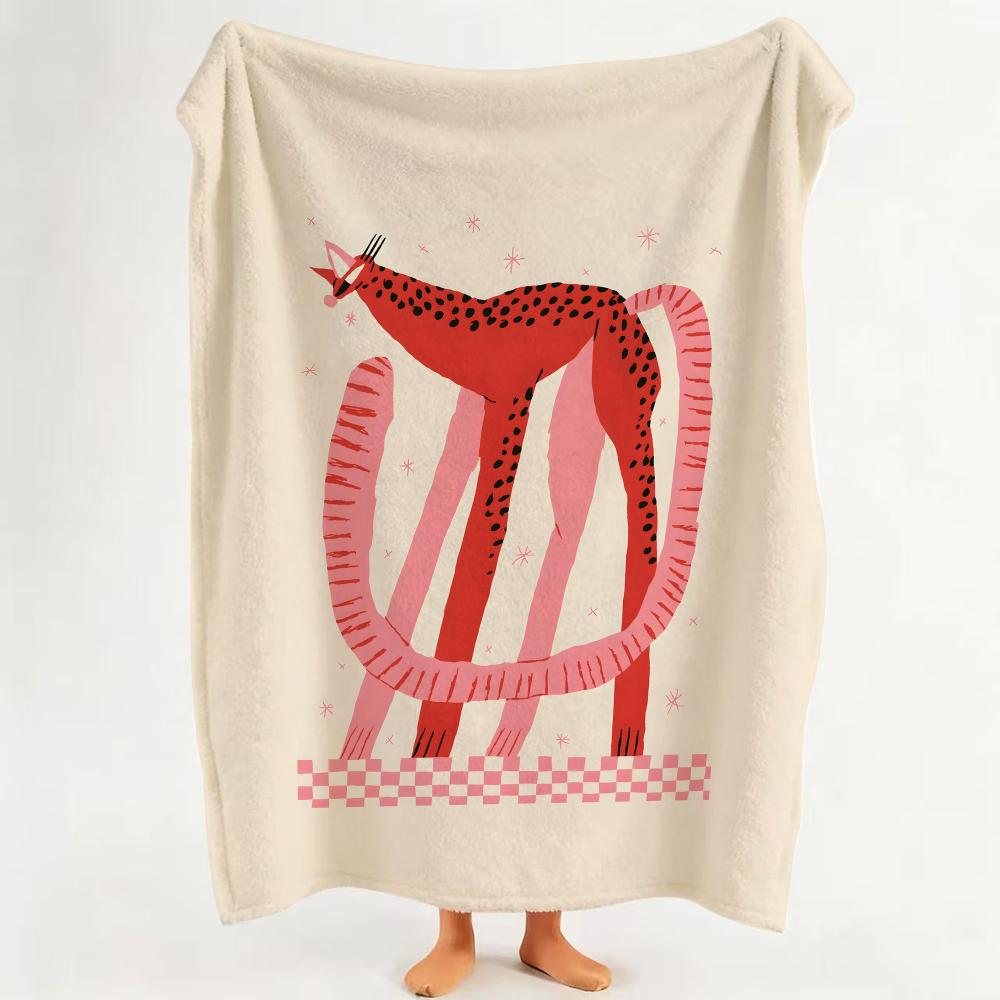 Illustrator A Anastacia Sholik Throw Flannel Throw Blanket Suitable for Sofa Living Room Bedroom