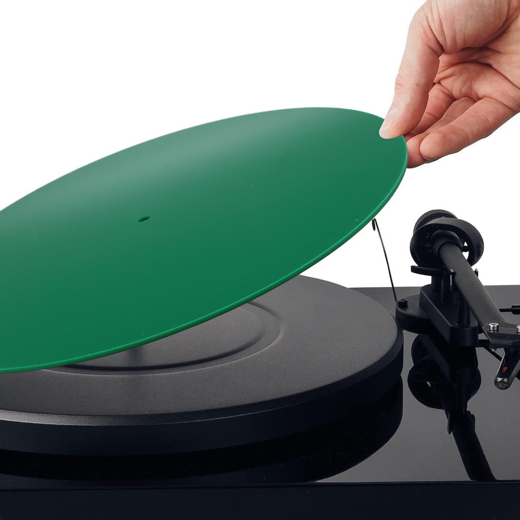 Turntable Mat Record Platter Slipmat Anti Static Acrylic Record Player Platter Slip Mats for 12 Inch Record Player