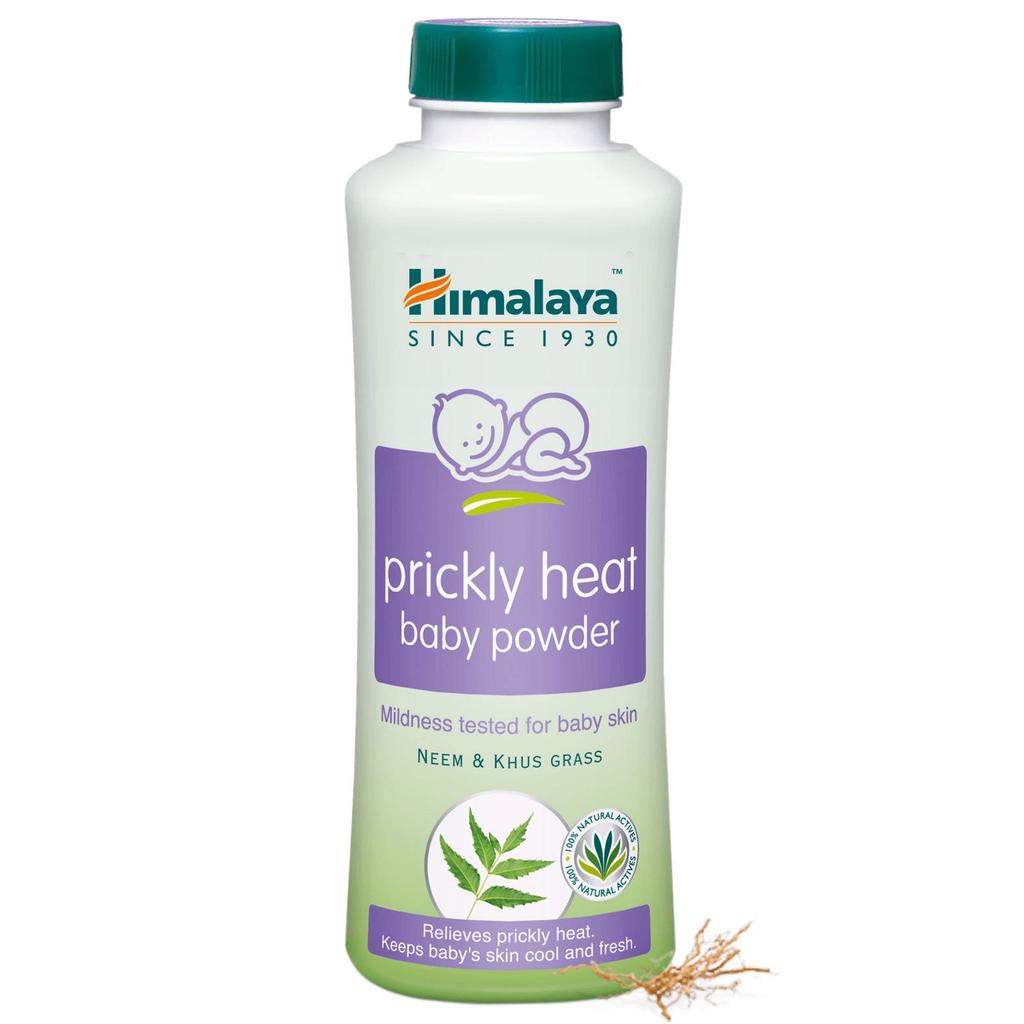 Himalaya Baby Prickly Heat Powder With Neem & Vetiver For Cooling Freshness, Gentle Skin Comfort, Pack Of 1, 200g