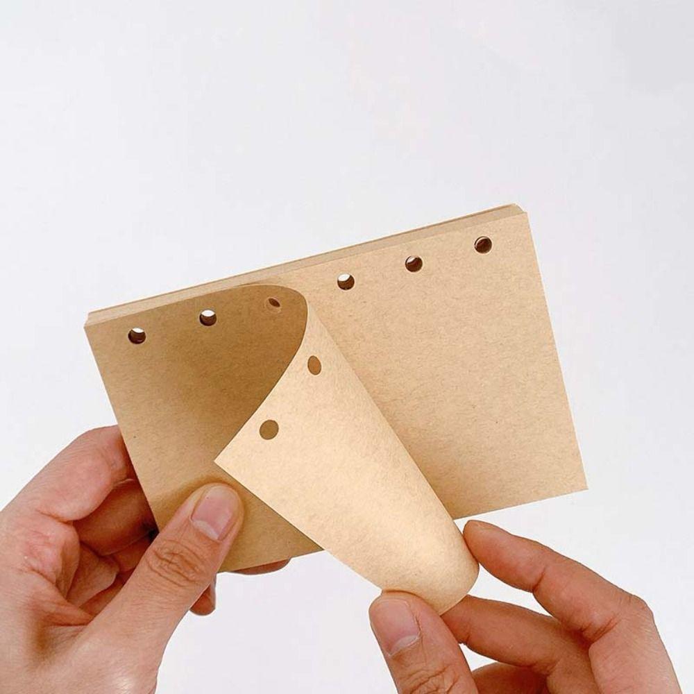 Index Innenseitenkarten Inneneinlage Ringbuchpapier Seiten Nachfüllung Spiralbindung Notizbuchpapier Schule