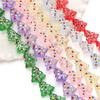 [15X16mm] Hand-painted Christmas Tree Beads Glass Christmas Tree Beads DIY Handmade Christmas Jewellery Accessories 1pc