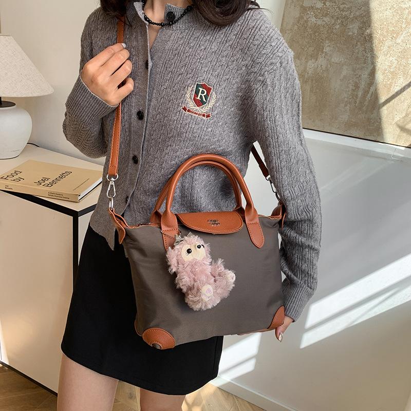 Large Capacity Tote Longxiang Nylon Commuter Portable Travel Simple Shoulder Messenger Bag