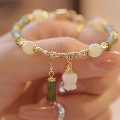 JYL Bracelet Chinese Butterfly Beaded -Symbolizes Love & Attracts Romantic Fortune