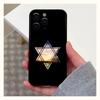 David Jewish Star Symbol Phone Case For Apple iPhone 15,14,13,12,11,Pro,X,XS,Max,XR,Plus,Mini Soft Black Cover
