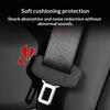 2Pcs Anti-Scratch Soft Rubber Seat Belt Buckle Cover Protector Clip for Safe Auto Interior Use