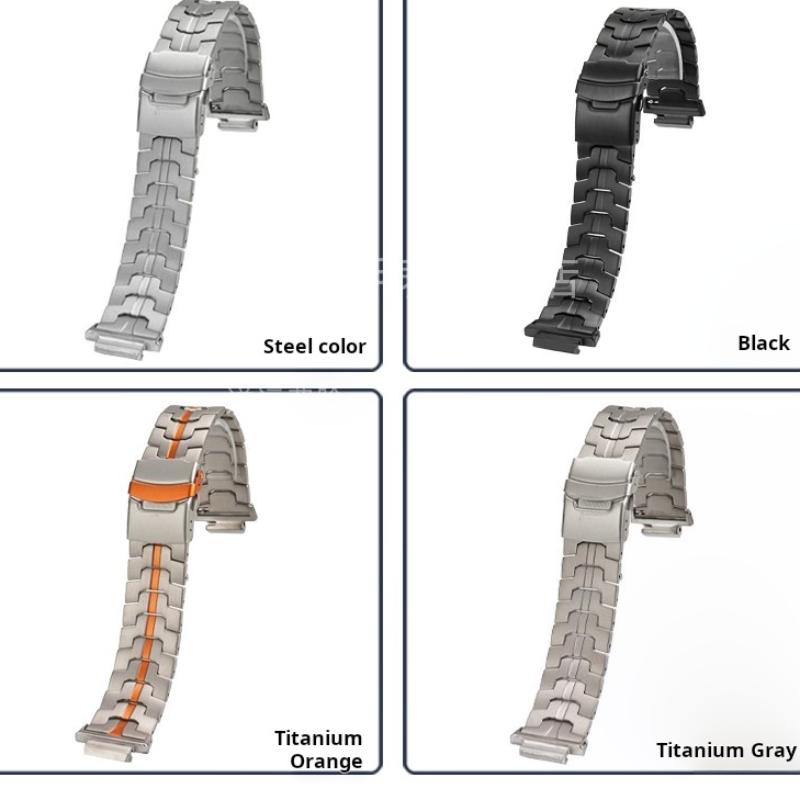GA-2100 Für Casio GSHOCK GA2100 2110 GA-B2100 Herren Armband Titanlegierung Edelstahl-Adapterband Herren Uhrenzubehör