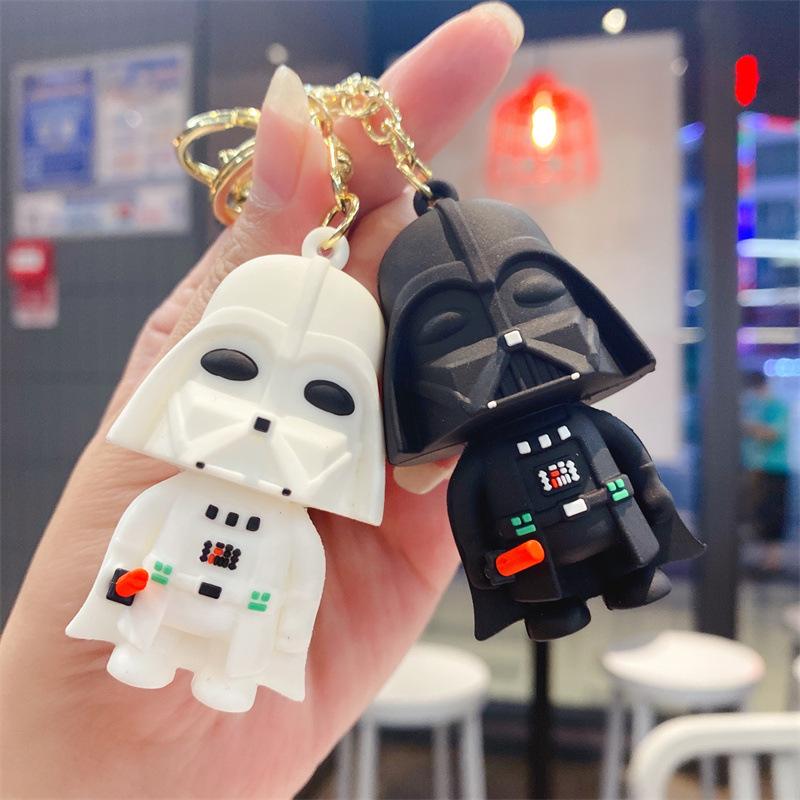 New Product Creativity Funny Samurai Keychain Car Pendant Schoolbag Pendant Stationery Store Doll Machine Small Gifts