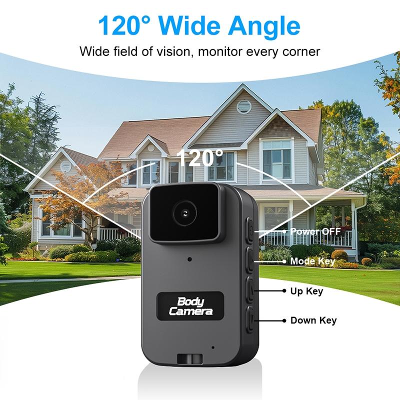 1080P Pocket Vlog Camera and Small Body Camera Waterproof Video Camera Camcorder for Cycling Recorder Travel Camera