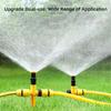 Garden Sprinkler 360° Adjustable Spray Nozzles Agriculture Irrigation Lawn Farm Greenhouse Automatic Plant Watering Sprinkler