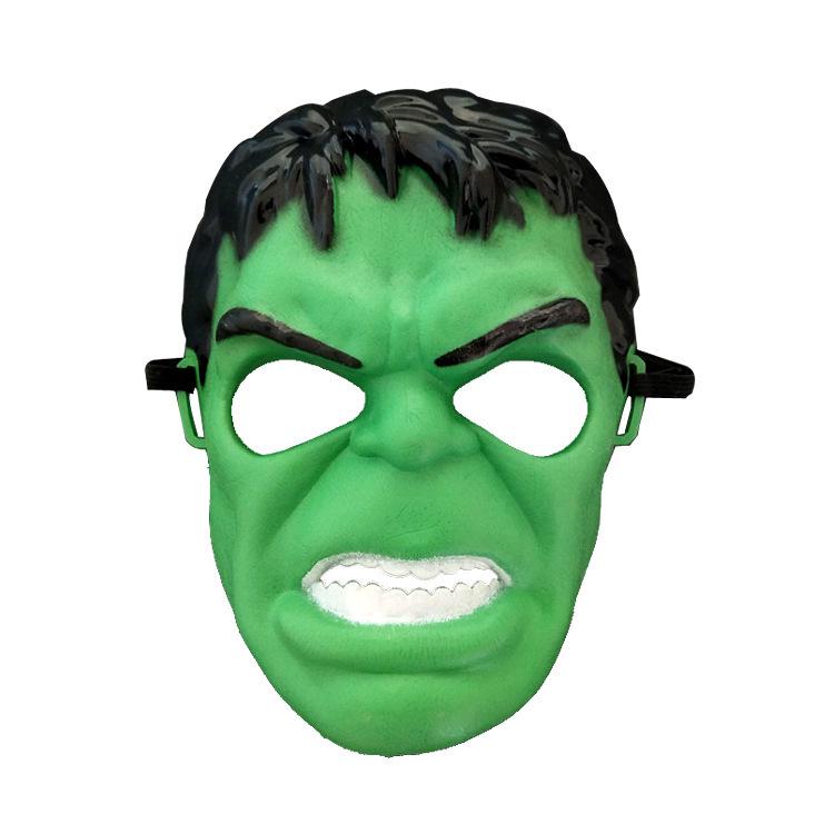 Halloween Hulk Cosplay Costume for Kids & Adults - Muscle Anime Role-Playing Outfit Hulk Accessory (1 Mask)