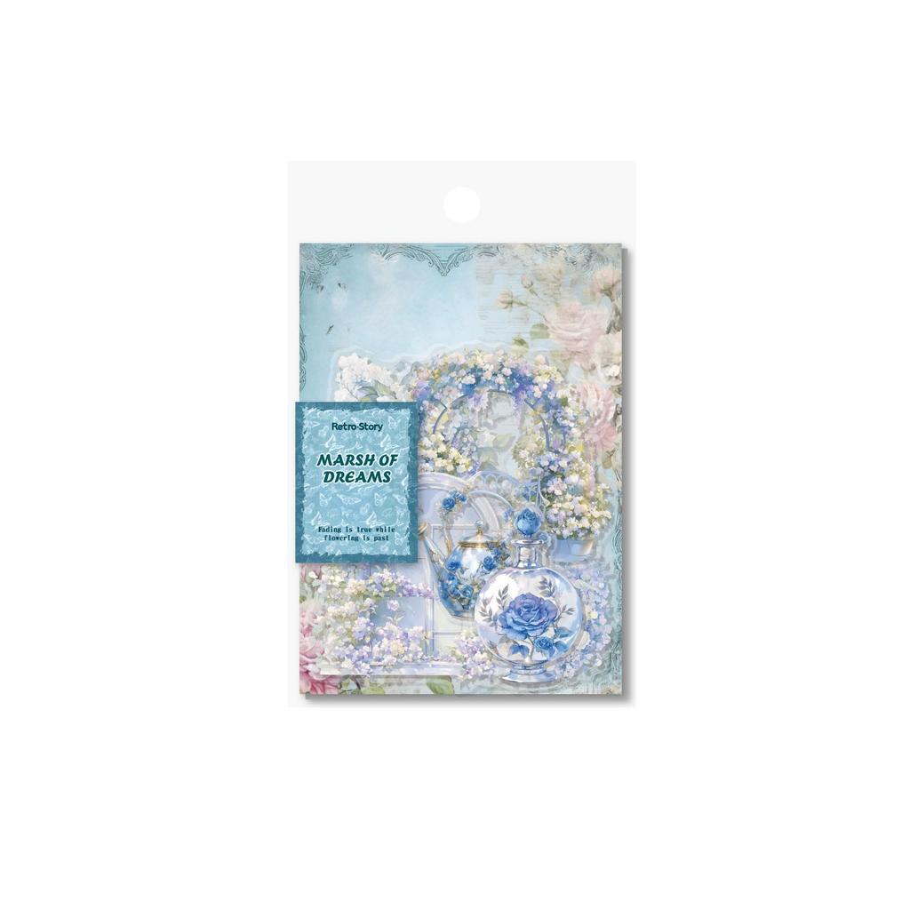 Mengze Series Retro Story DIY Journal Collage Pack - 6 Styles