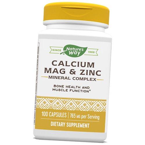 

Calcium Magnesium Zinc, Calcium-Magnesium-Zinc, Nature s Way 100 caps (36344114) 100caps