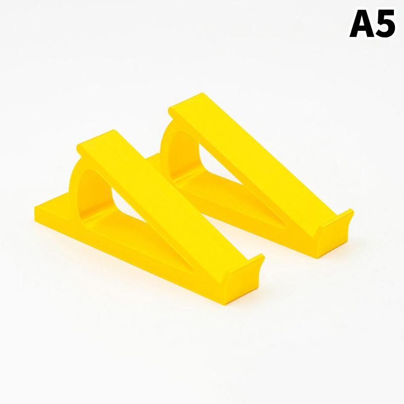 1Pair Portable Keyboard Elevated Stand Plastic Computer Keyboard Riser Raised Keyboard Angle Monitor Holder For Office Home