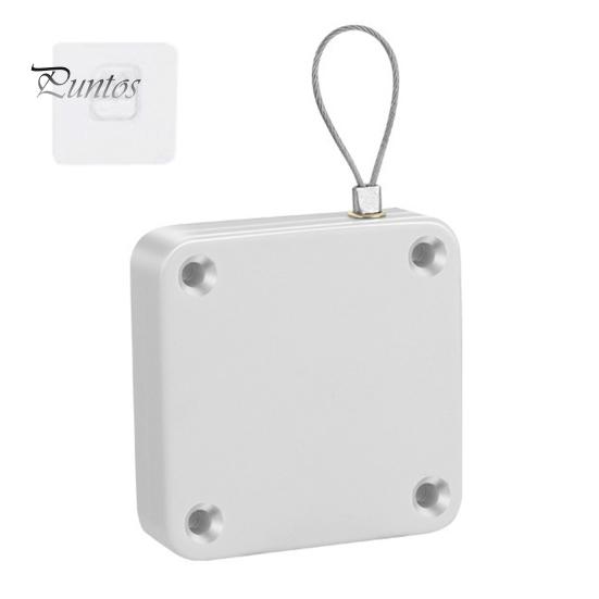 

Автоматический дверной доводчик с 1,2-метровой стальной проволокой, регулируемый без пробивки, настенный, для спальни, ванной комнаты, занавески для душа, раздвижной экран, открыватель двери, закрывающее устройство A чёрный