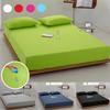 1Waterproof Bed Sheet,Deep Pocket Full Wrap Bed Sheet,Soft and Breathable Mattress Cover,Solid Color Mattress Protector Sofa Protector,Anti-Slip