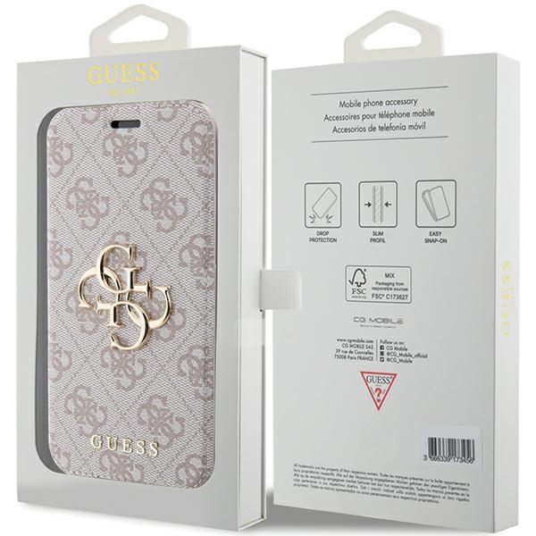 Guess Gubkp15X4Gmgpi Iphone 15 Pro Max6.7 Różowy/Pink Book 4G Metal Logo