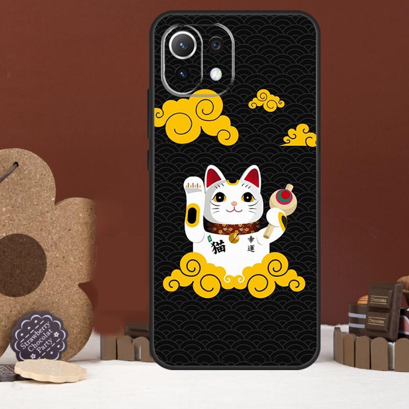 Japońska Sztuka Kotka Szczęścia Etui Na Xiaomi 15 Ultra 14 15T 13T 14T 17 Pro Max POCO F8 Ultra X7 X5 X6 F5 F6 F7 Pro Pokrowiec