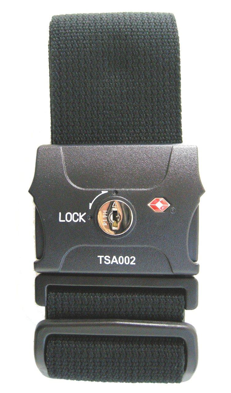 

JTB Trading TSA Lock Suitcase 509009004 Belt, Black, чорний