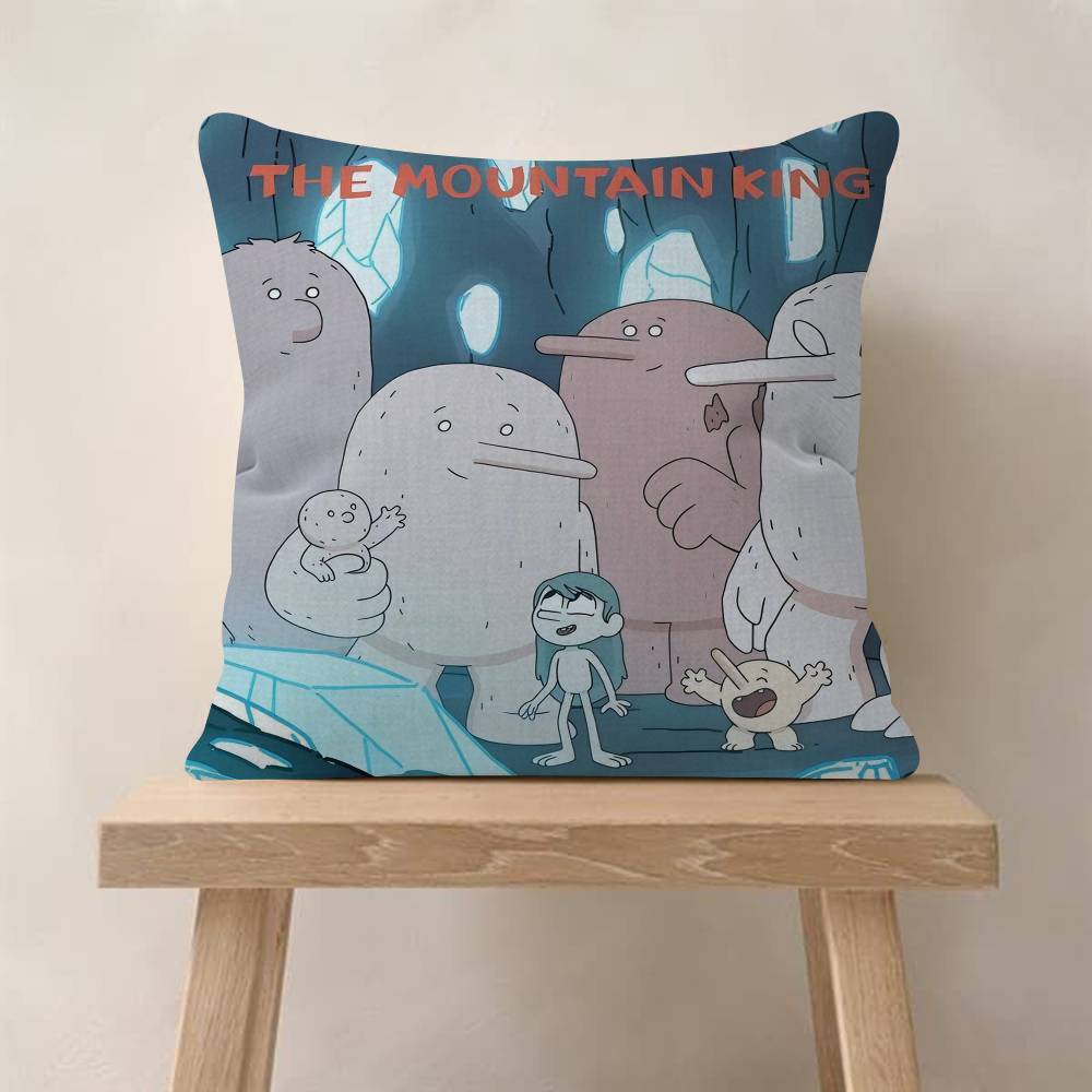 

PC Cartoon HHilda Cushion Cover Inches Farmhouse Decor Home Throw Pillow Covers For Couch Decorations 30x30 cm
