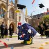 Funny Graduation Outfit Graduation Season Geese Costume Gag Robe with Cap For Outdoor Display Gathering Decoration