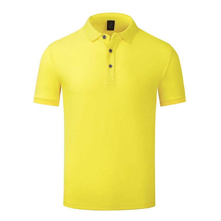 XBJSH A005  220G Combed Cotton Golf Lapel POLO Shirt Men's