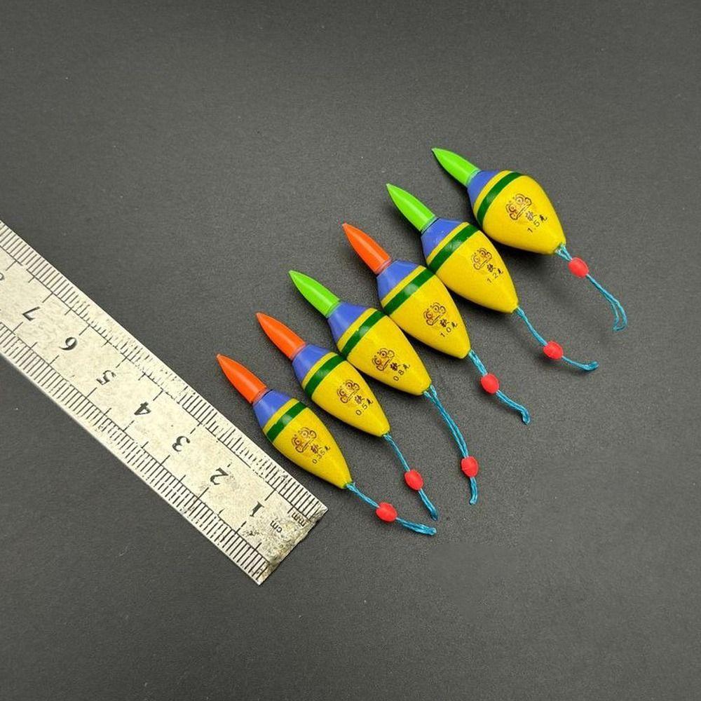 Hot. Led Electronic Fishing float Indicator 311 battery Rock fishing Floats Buoy Strike Green light Light Float Short Tail