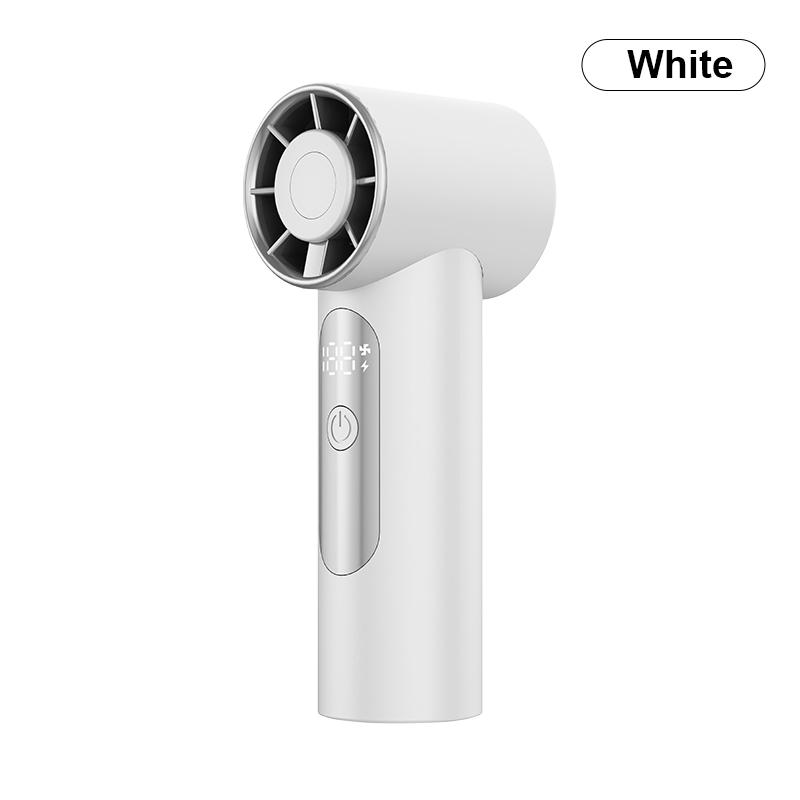 Rechargeable Turbo Handheld Fan Mini Portable Cooling Fan Runtime Operated Small Fan For Office Travel Outdoor Camping