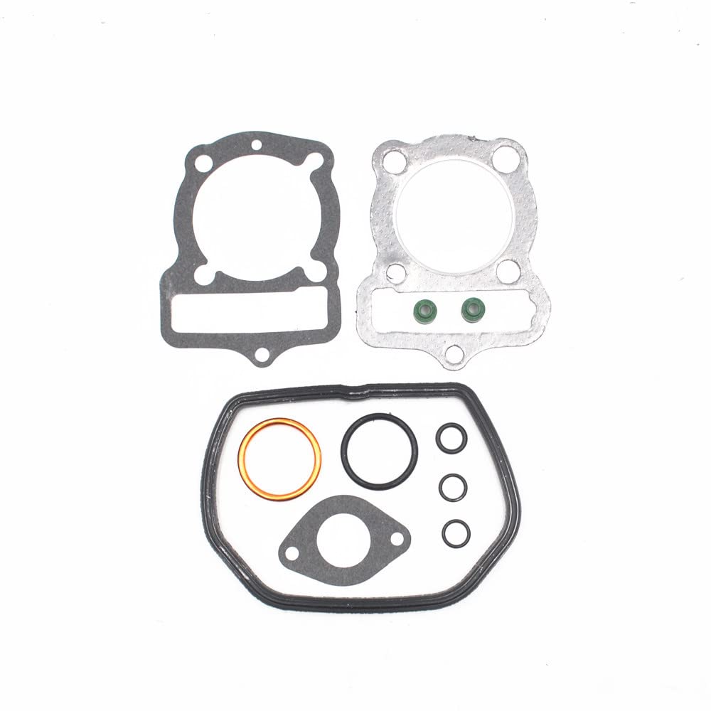 Motorrad Top-End Dichtungssatz, SEMOLTO Motorrad Kompletter Motor Dichtungssatz für Honda XR100R CRF100F XR CRF 100 XR100 CRF100 Top-End Zylinderkopf Dichtungssatz