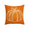 New Autumn Thanksgiving Pillow Cover Home Sofa Cushion Cover Linen Maple Leaf Pumpkin Car Pillow